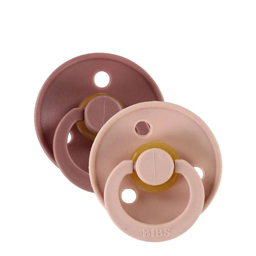 Sucette BIBS colour Round Woodchuck/Blush(6-18mois)-BIBS