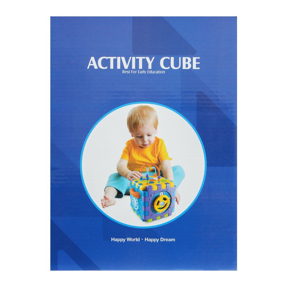 Cube d’Activités Musical et Lumineux Bébé – HUANGER