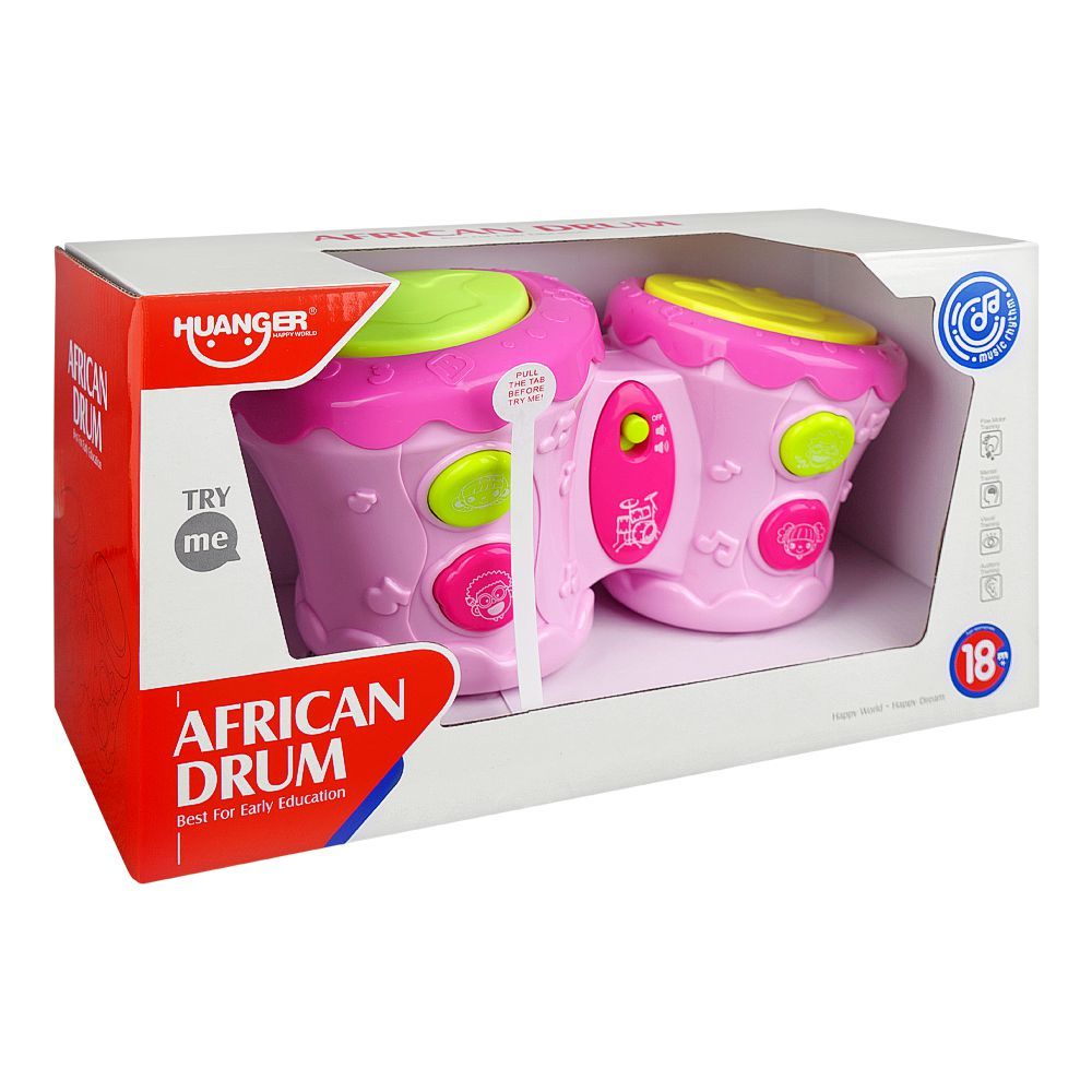 Tambour Africain Musical Interactif Lumineux – HUANGER