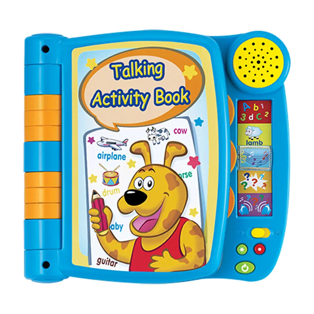 Livre d’Activités Parlant – 5 Jeux Éducatifs (24M+)-WINFUN
