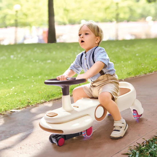 Voiture blanche Wiggle & Giggle-HAPE