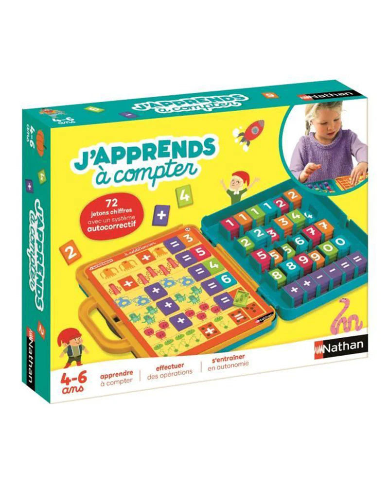 J'apprends à compter Nathan - 4ans+