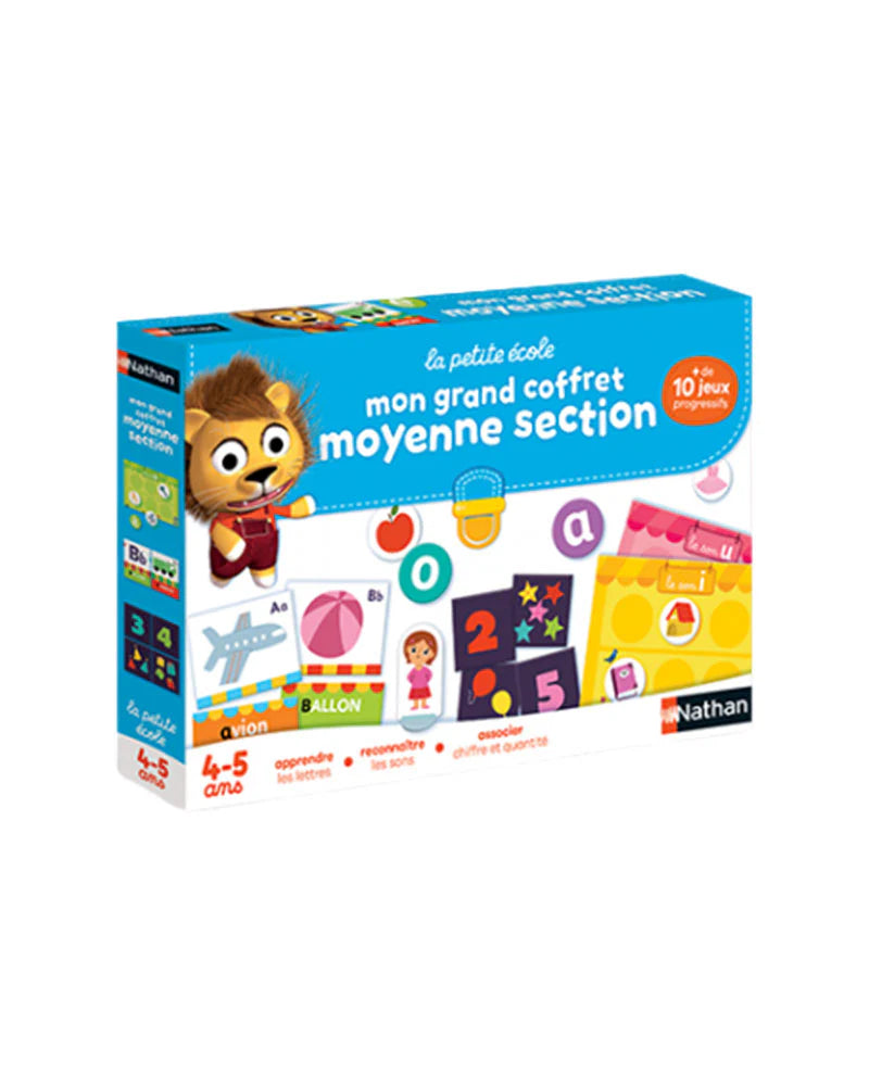 Coffret Moyenne Section  4-5ans-Nathan