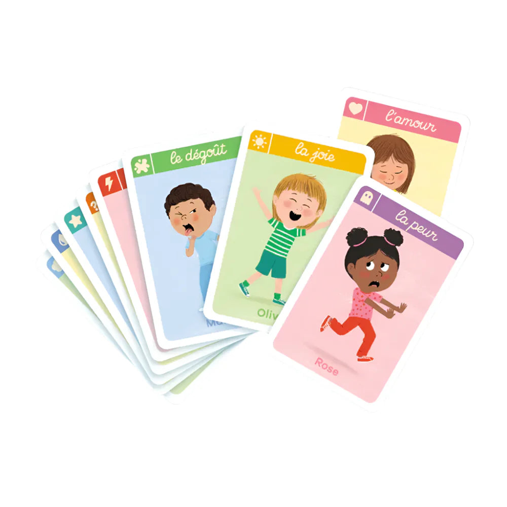 Nathan Jeu de Cartes - Les Émotions - 3A+