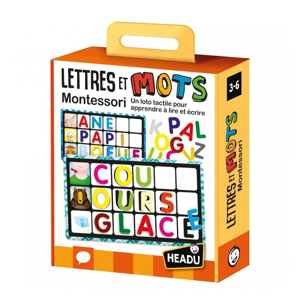 Lettres et Mots Montessori -HEADU