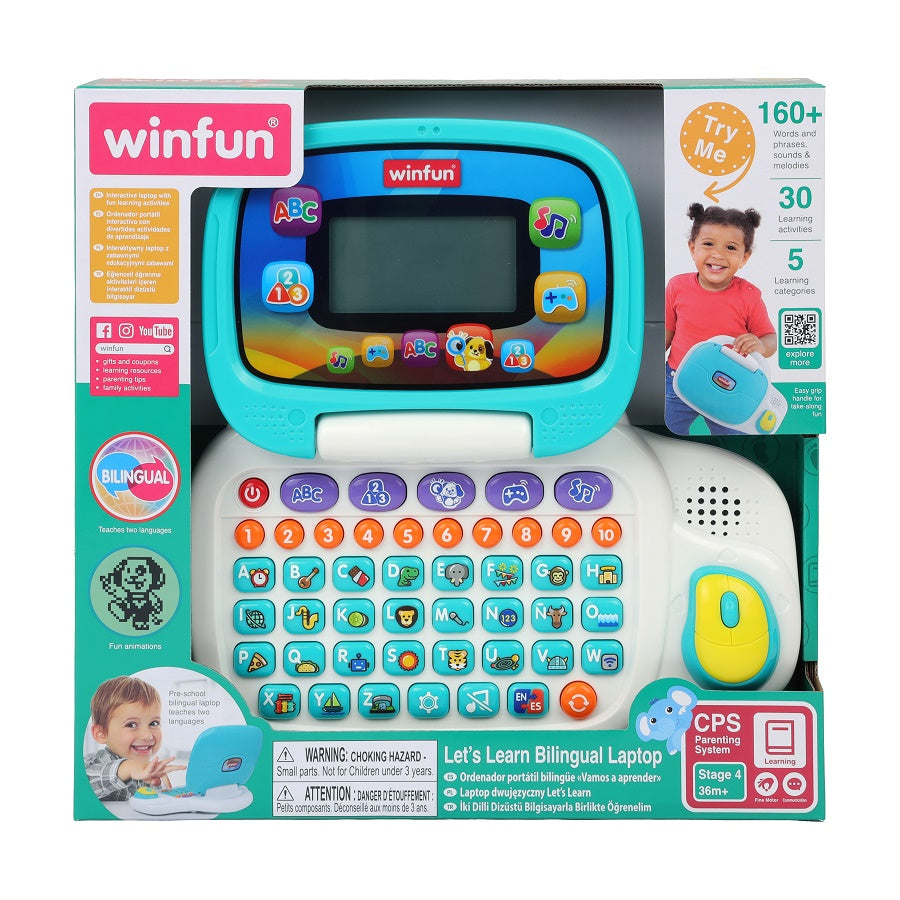 Winfun – Ordinateur Portable Bilingue Éducatif-SKU