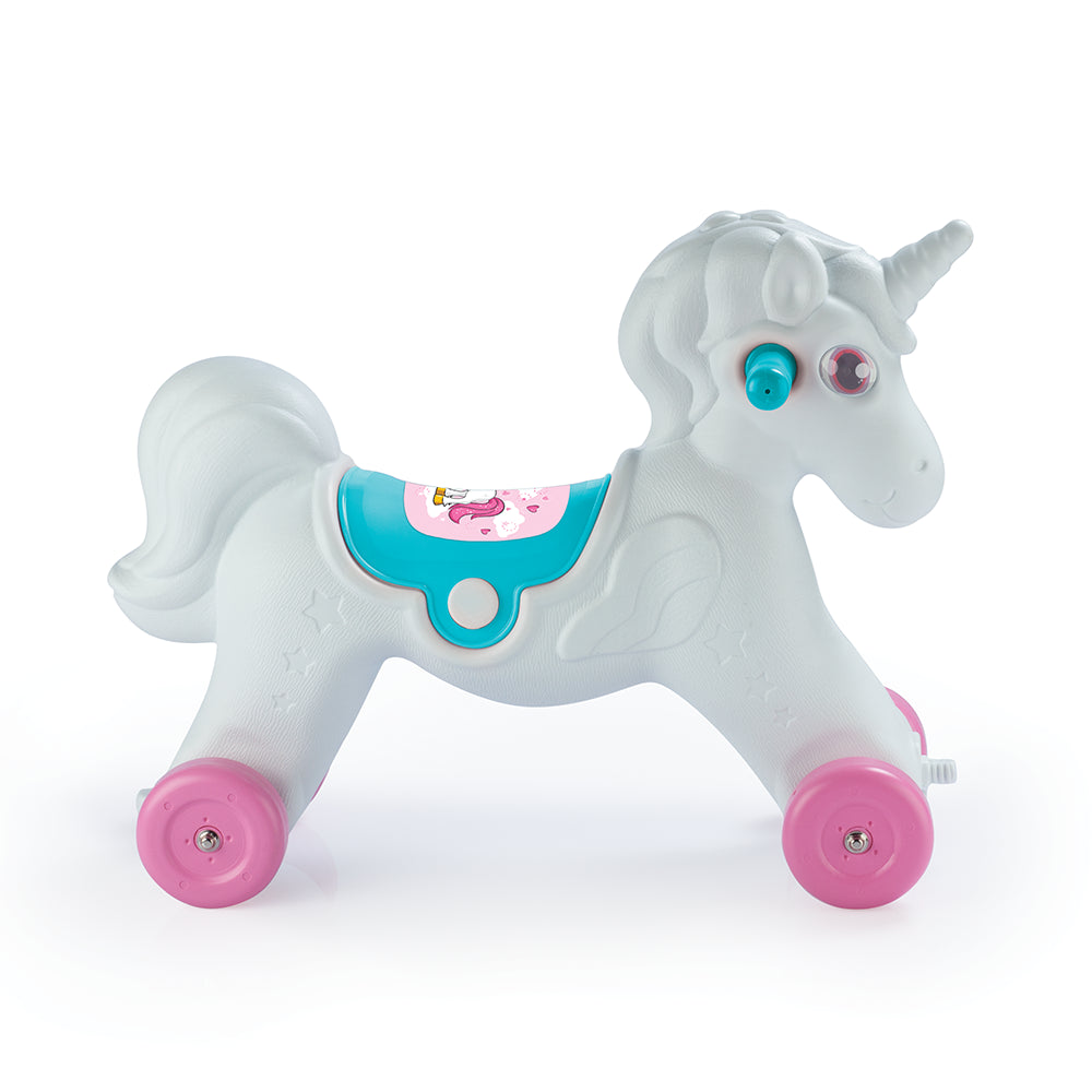 Ma licorne à bascule et roulettes 2 en 1 – Dolu