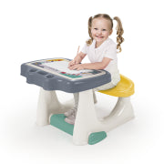 Bureau pour enfants avec rangement et siège ergonomique-DOLU