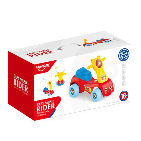 Porteur Baby Car Music Rider 18M+ - Huanger