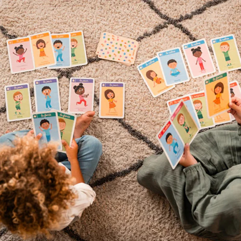 Nathan Jeu de Cartes - Les Émotions - 3A+