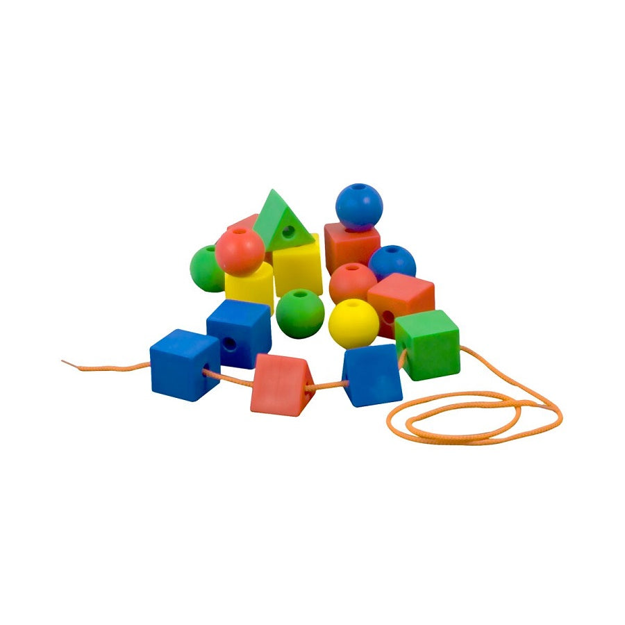 Enfilage Formes 25 mm – 100 Pièces – Miniland
