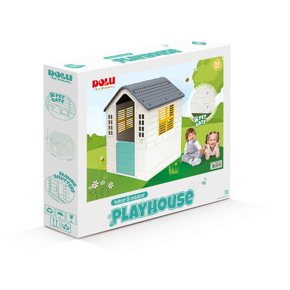 Maison de jeu pour enfants avec chatière-DOLU