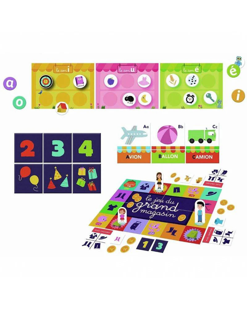 Coffret Moyenne Section  4-5ans-Nathan