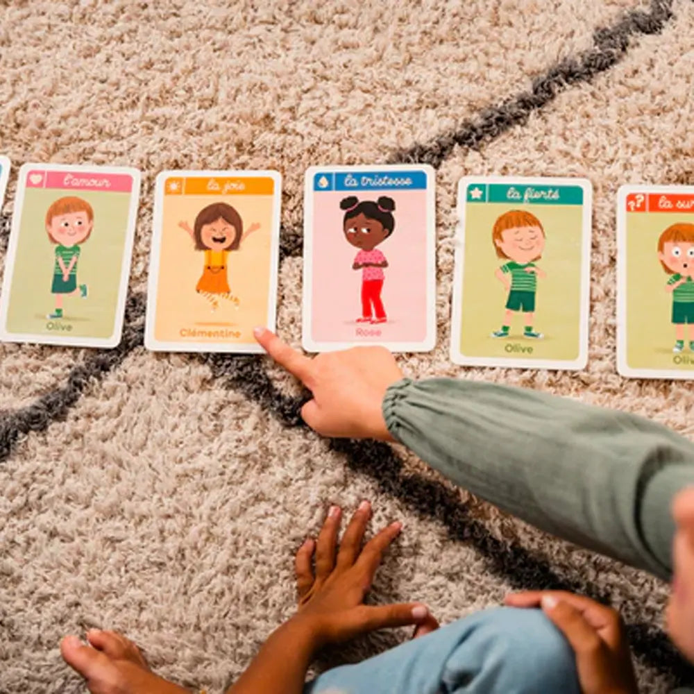 Nathan Jeu de Cartes - Les Émotions - 3A+