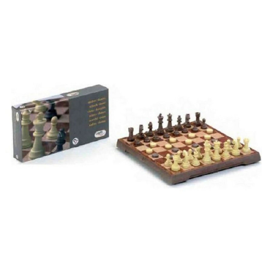 Jeu de Dames et d’Échecs – Mini plateau magnétique-CAYRO
