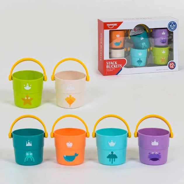 Seaux de Bain Empilables – HUANGER