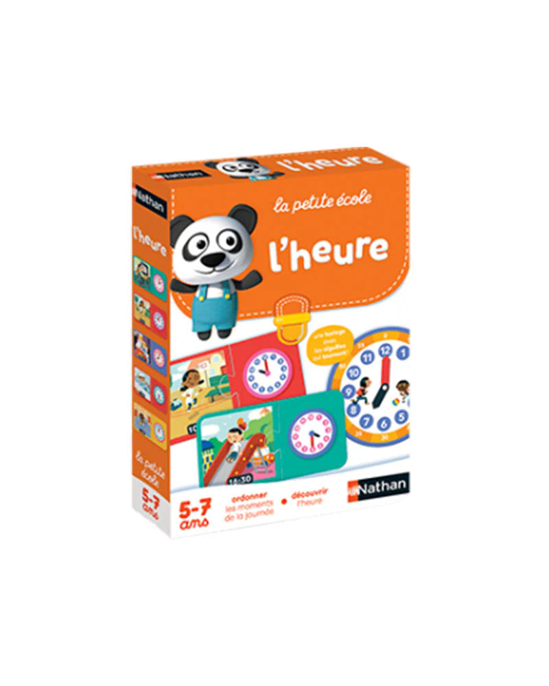 La petite école : L’heure - Nathan - 5A+