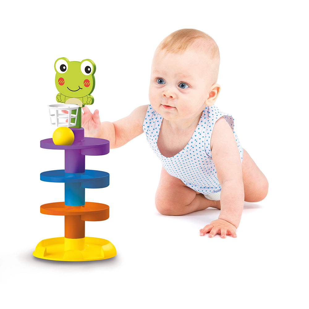 Tour spirale multicolore / Ball Tower