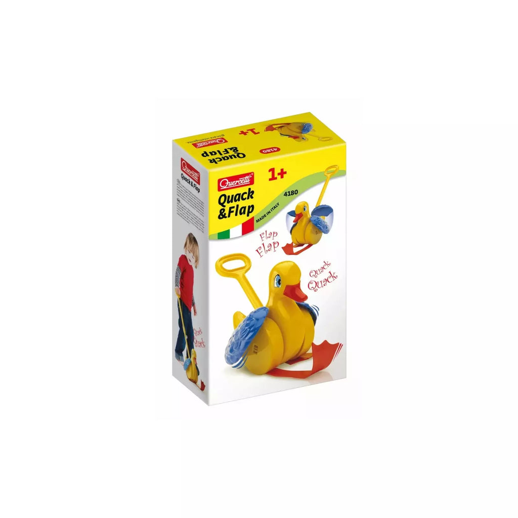 Canard à Pousser Quack & Flap – 12M+ - QUERCETTI