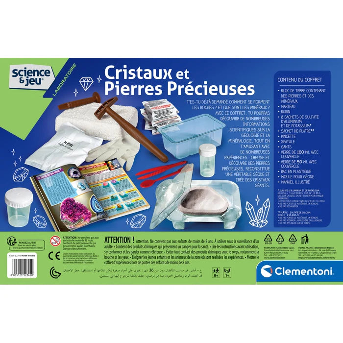 Cristaux et Pierres Précieuses – Clementoni