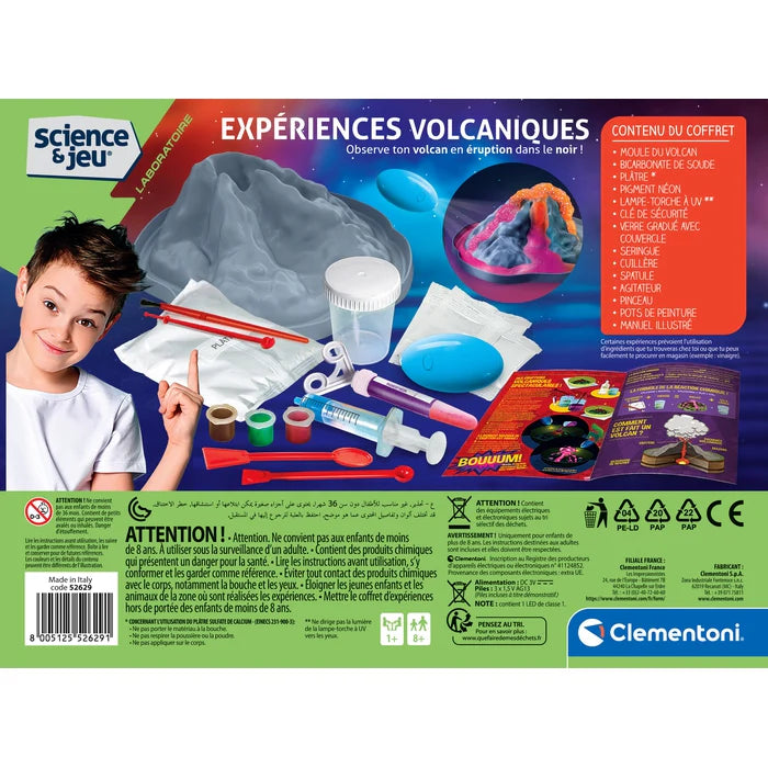 Expériences Volcaniques – Clementoni