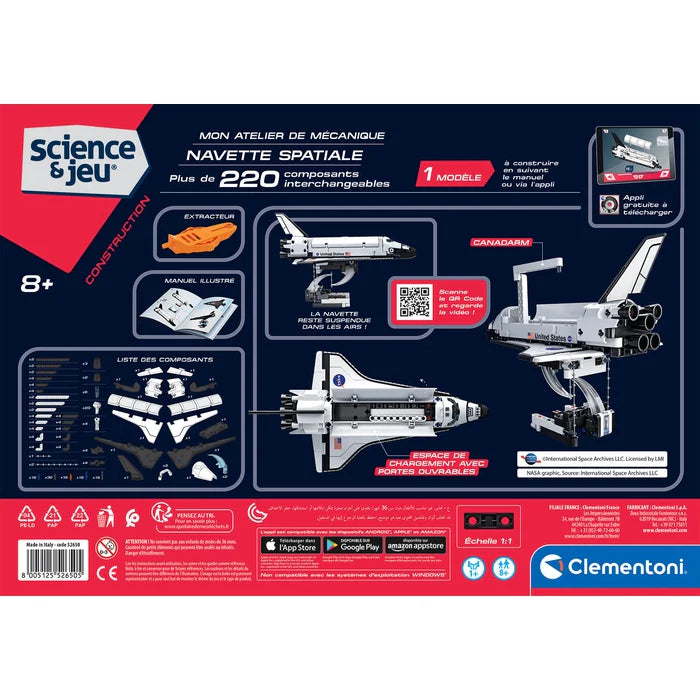 Mon Atelier de Mécanique – Navette Spatiale NASA – Clementoni