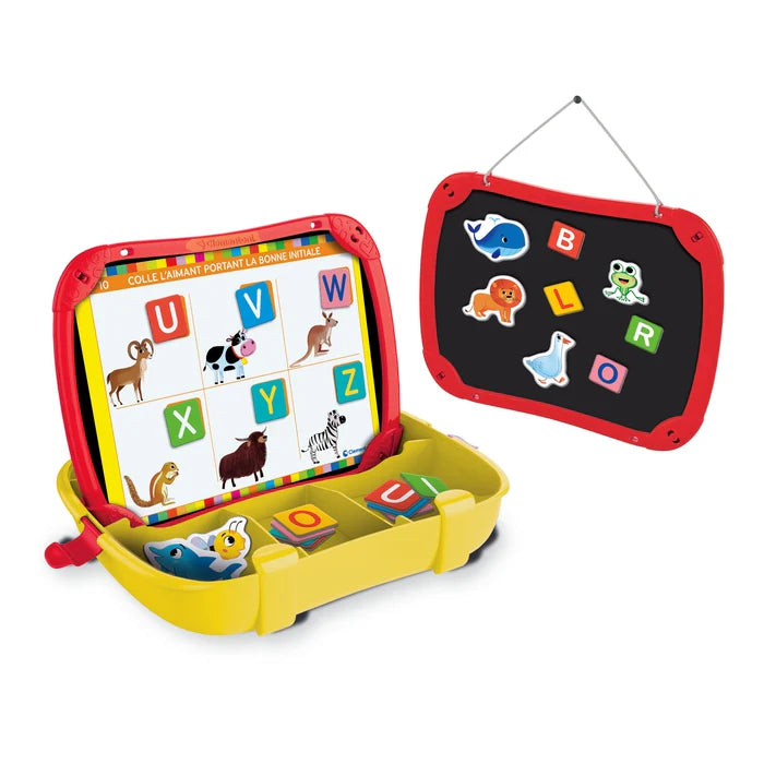 Mallette Magnétique – Alphabet et Animaux – Clementoni