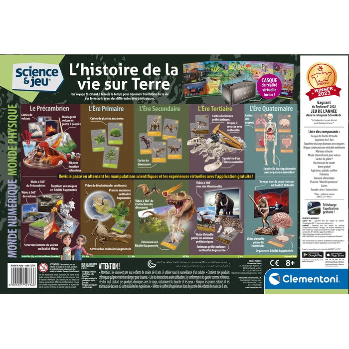 L’Histoire de la Vie sur Terre  – CLEMENTONI