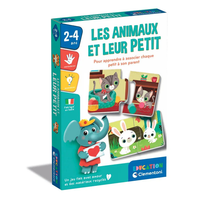 Les Animaux et leur Petit – CLEMENTONI
