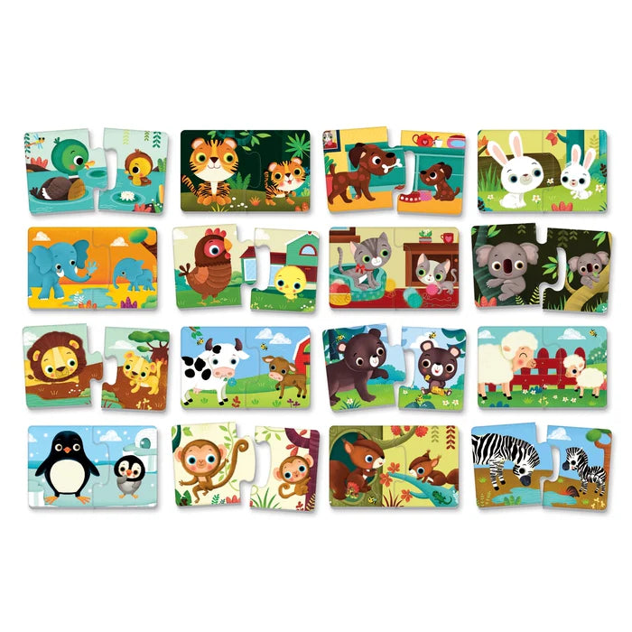 Les Animaux et leur Petit – CLEMENTONI