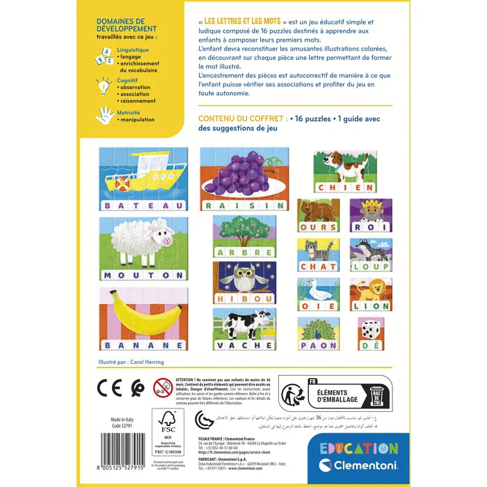 Les Lettres et les Mots – CLEMENTONI