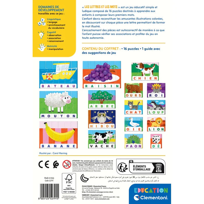Les Lettres et les Mots – CLEMENTONI