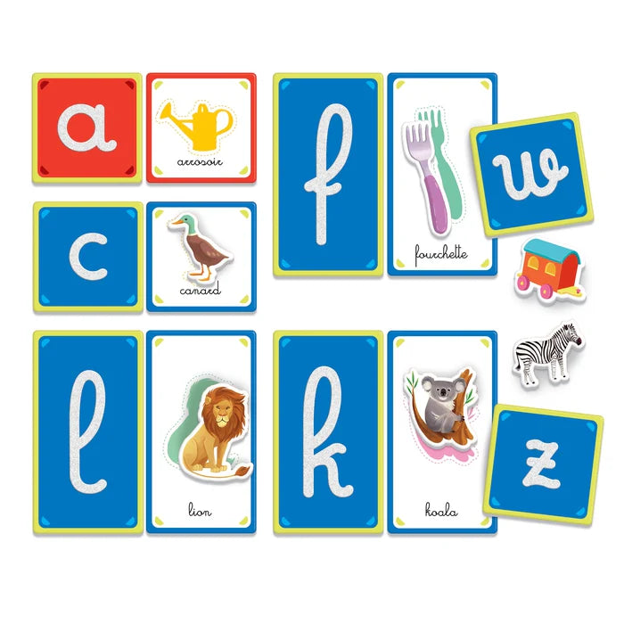 Les Lettres Tactiles – Montessori – CLEMENTONI
