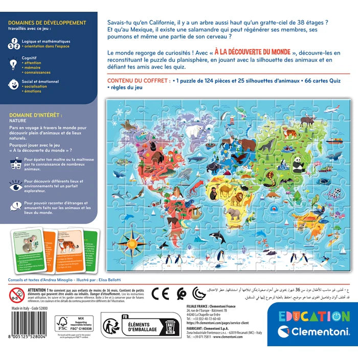 À la découverte du monde – CLEMENTONI