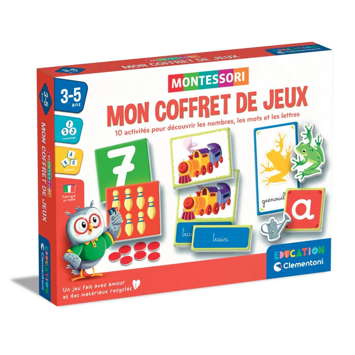 Mon Coffret de Jeux – Montessori – CLEMENTONI