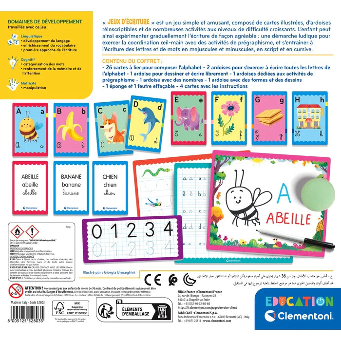 Jeux d’écriture – CLEMENTONI