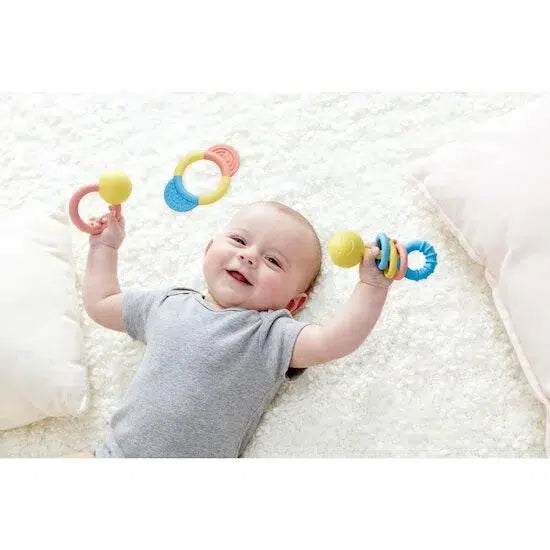 Set de 3 hochets & anneaux de dentition-HAPE