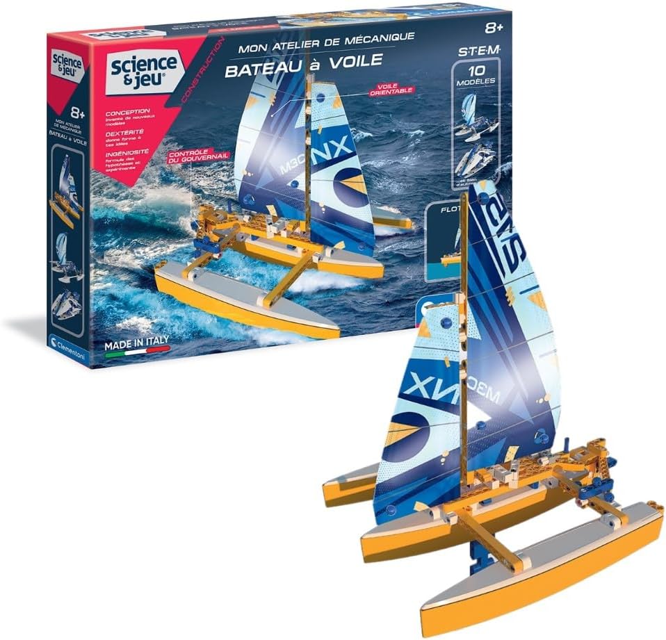 Mon Atelier de Mécanique – Bateau à Voile Flottant – Clementoni