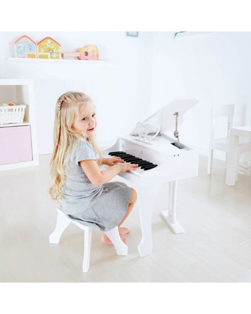Piano à queue blanc "Deluxe"-HAPE