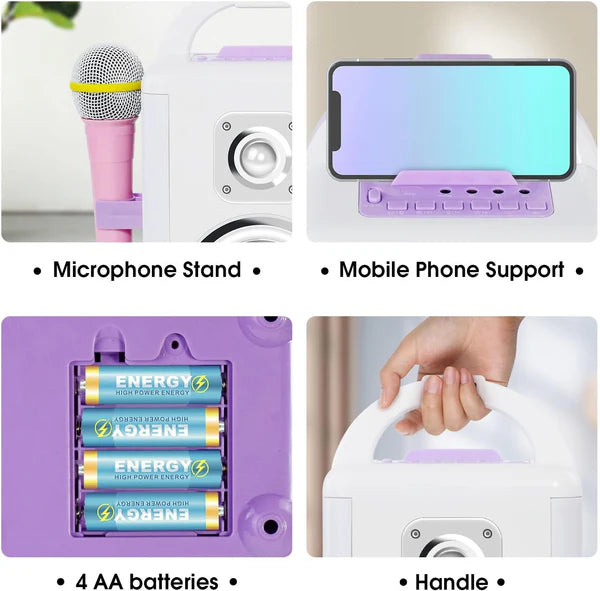 Machine de Karaoké BAKAM avec Microphone