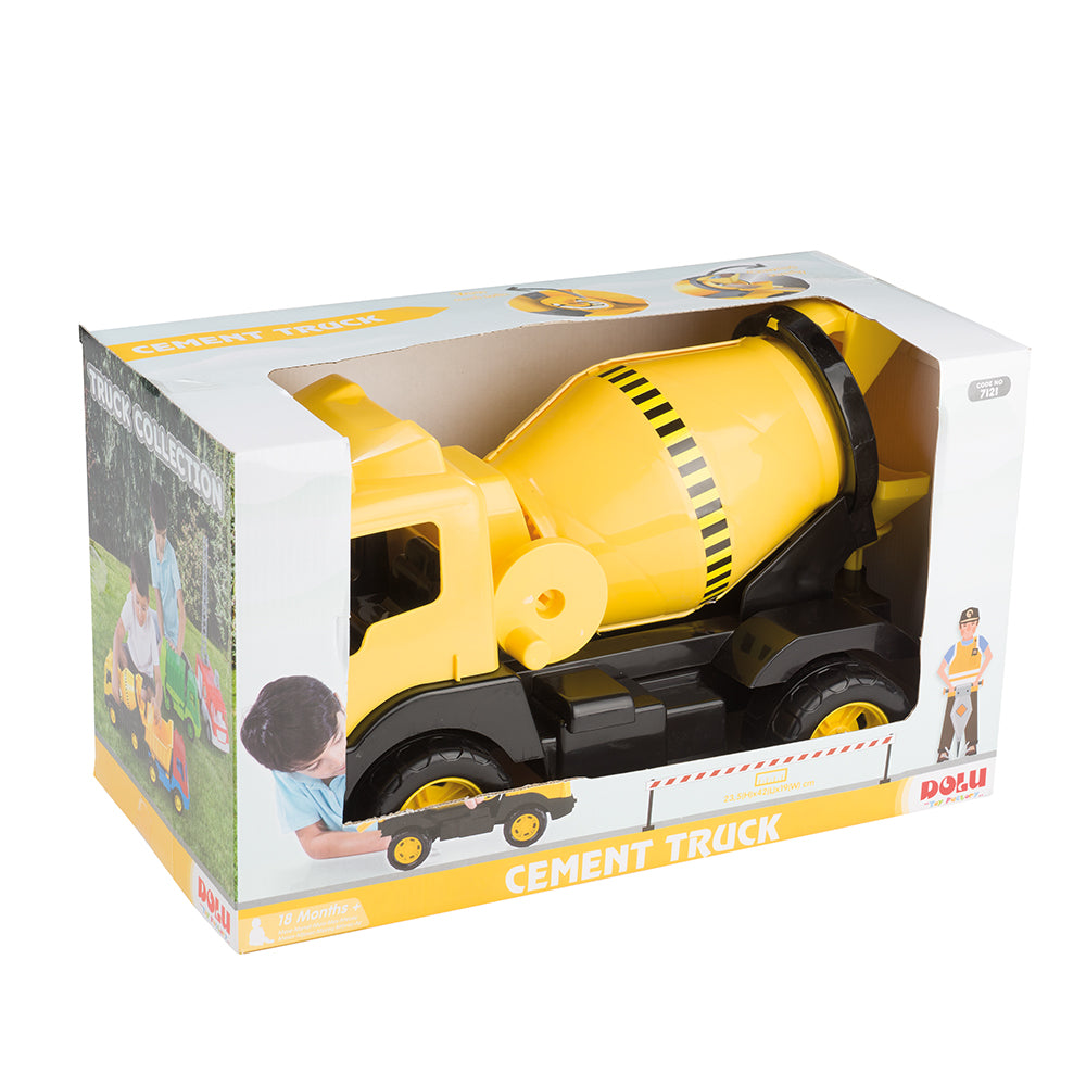 Camion-citerne de ciment plein