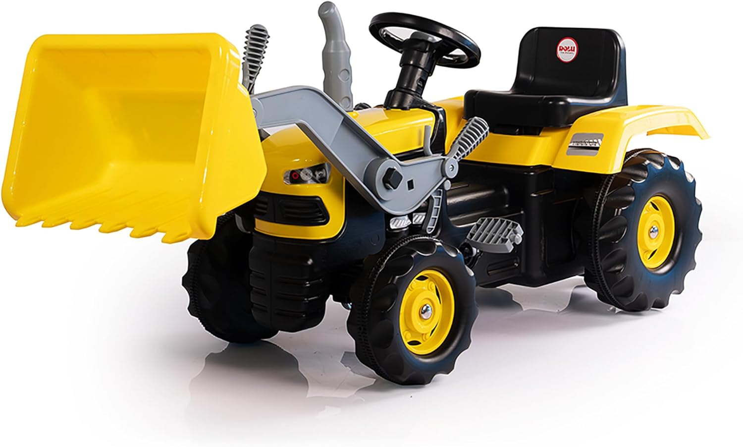 Tracteur à pédales avec godet pour enfants-DOLU