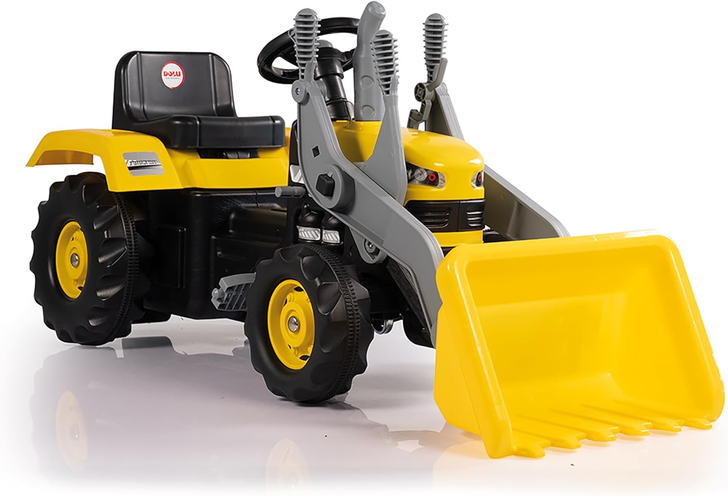 Tracteur à pédales avec godet pour enfants-DOLU