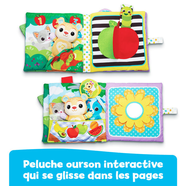 🧸📘 Livre d’Éveil Musical Interactif – Bonbon l’Ourson – Dès 6 mois-VTECH