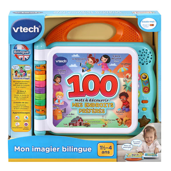 📘🌍 Mon Imagier Bilingue – Mes Endroits Préférés (FR / EN) – Dès 2 ans-VTECH-SUK