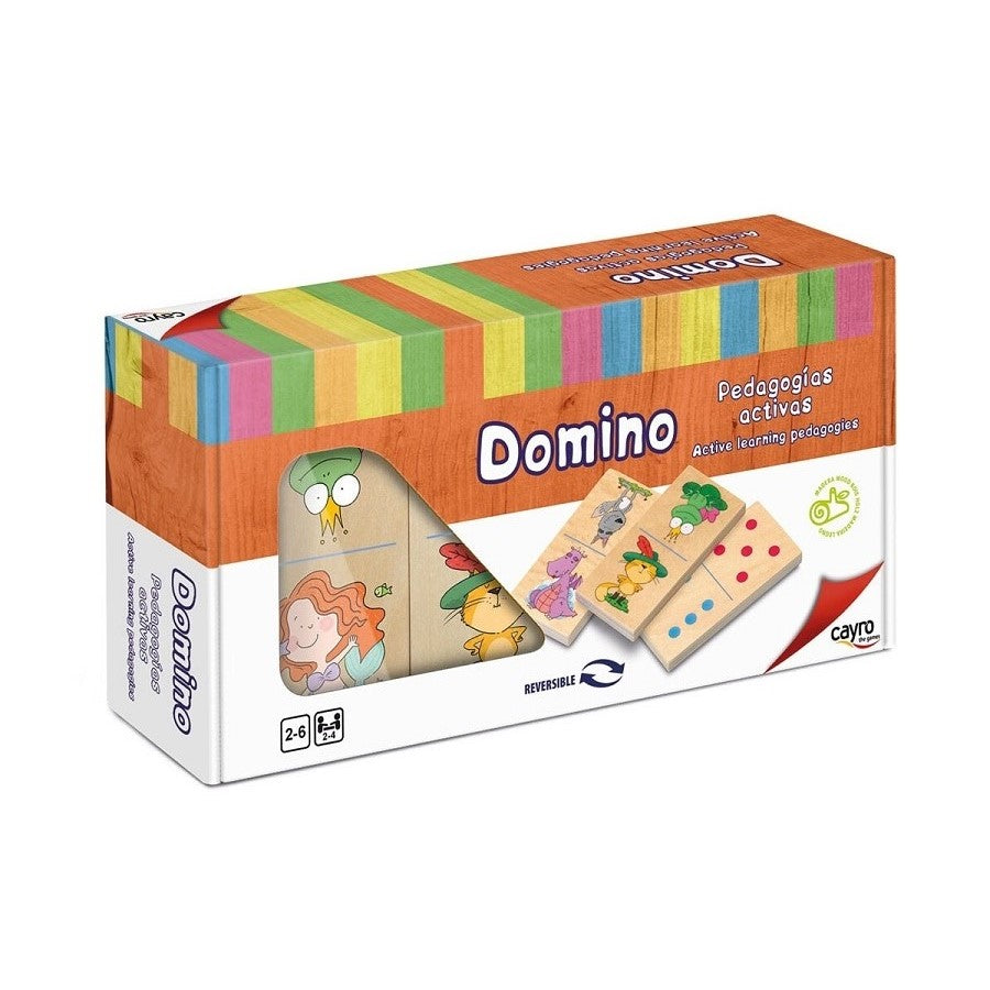 Dominos Double Face en Bois– CAYRO