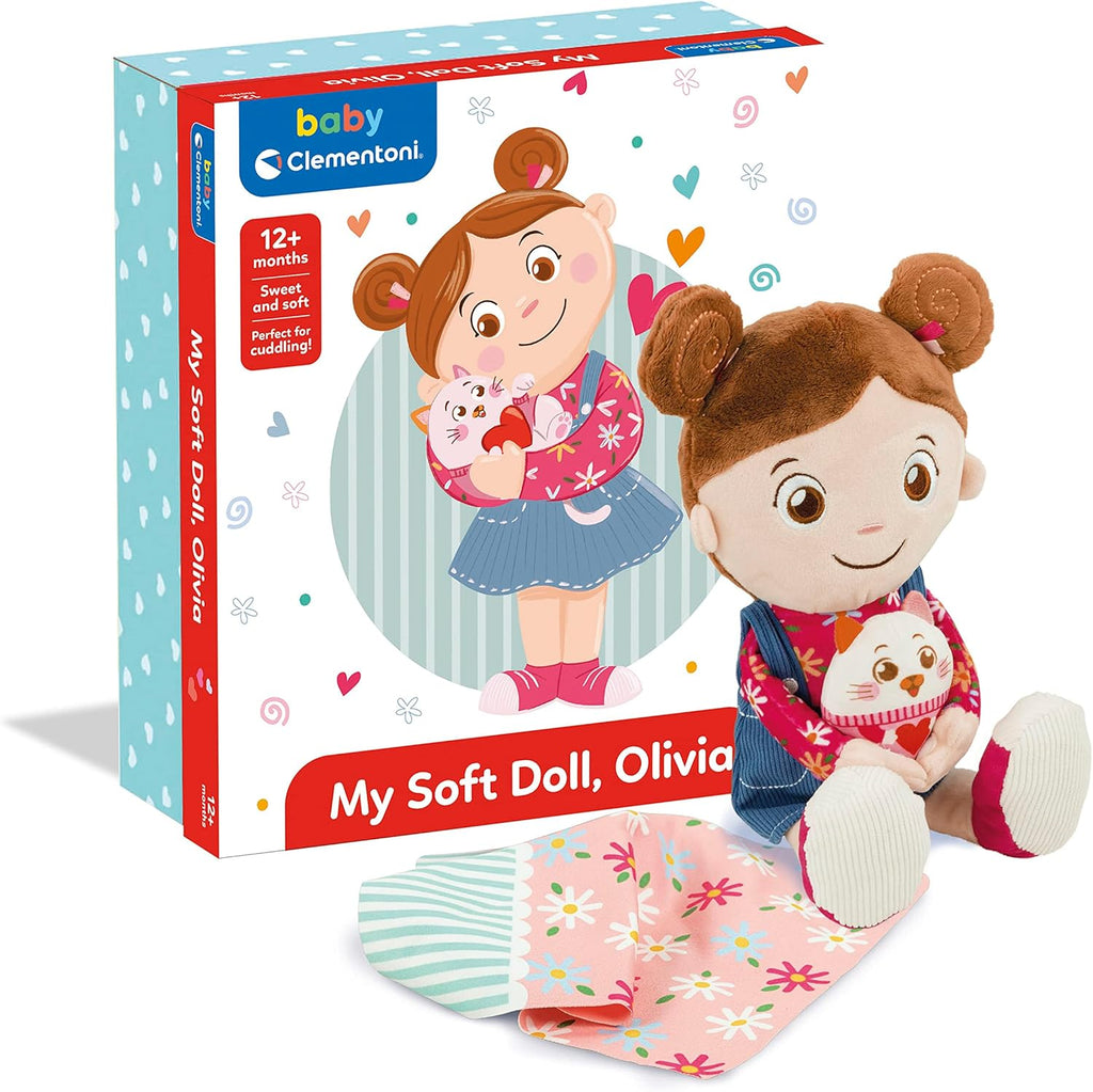 Poupée douce Baby Olivia – Clementoni