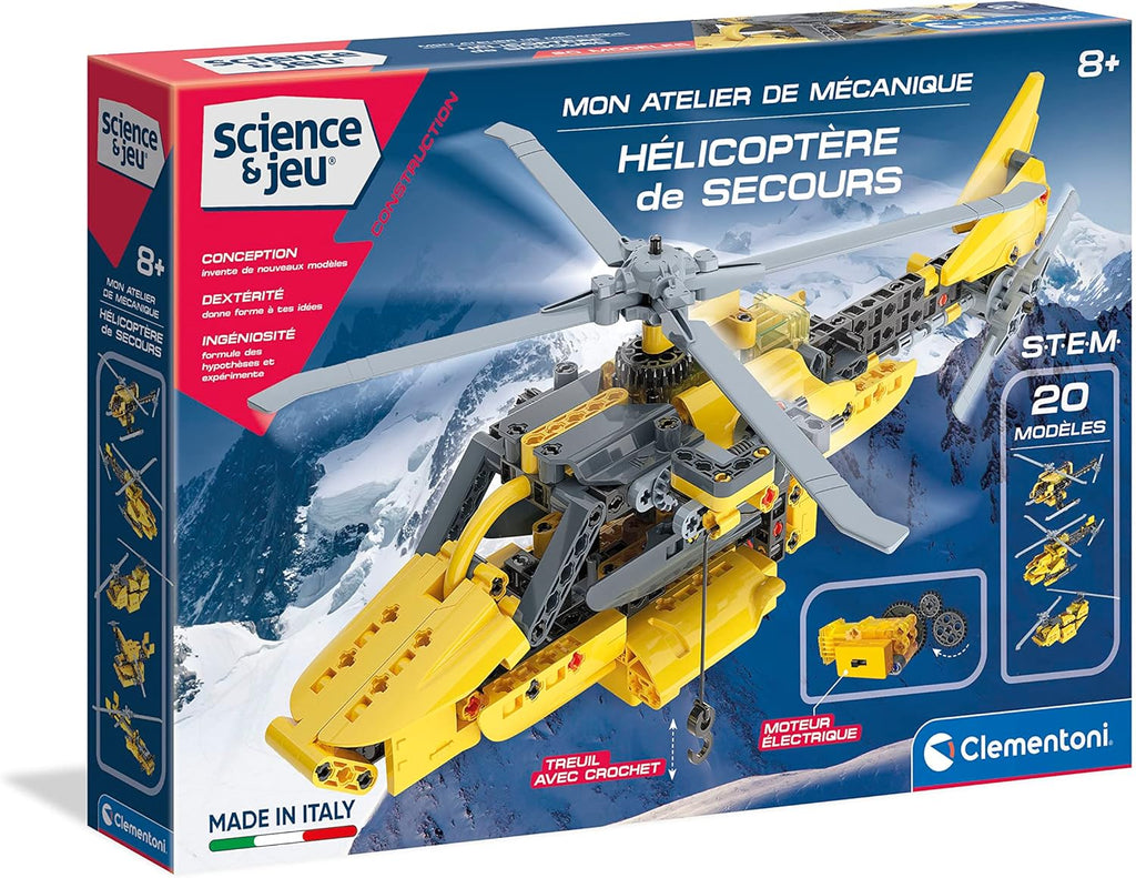 Hélicoptère de Sauvetage – Clementoni