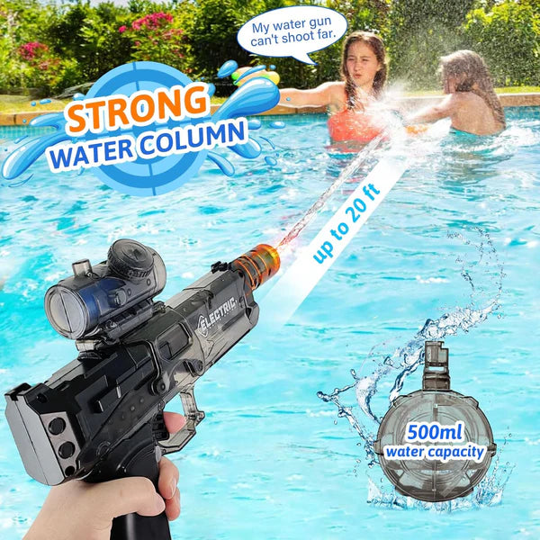 Pistolet à Eau Électrique Rechargeable