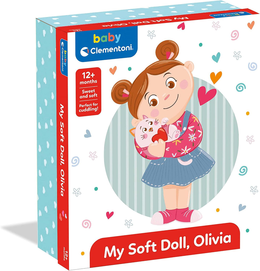 Poupée douce Baby Olivia – Clementoni